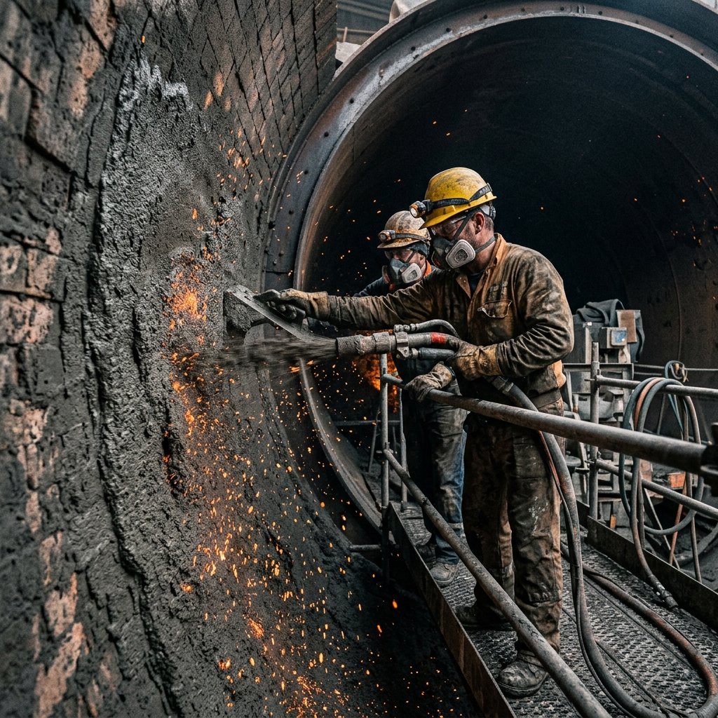 Refractory Castable Application